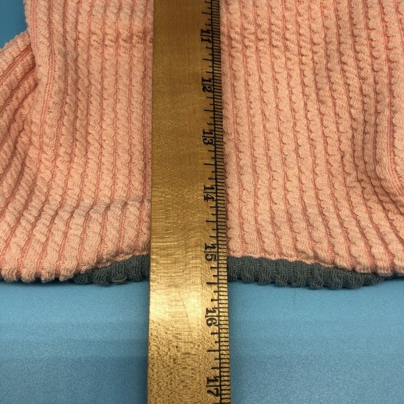 Pet Dog Cat Pajamas Jumpsuit One Piece SZ XL Peach & Gray - Picture 3 of 5